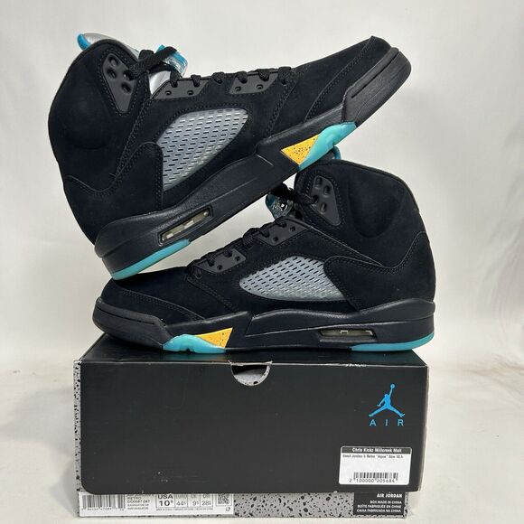Nike Shoes Air Jordan 5 Retro “Aqua” 2024 - Picture 3 of 8
